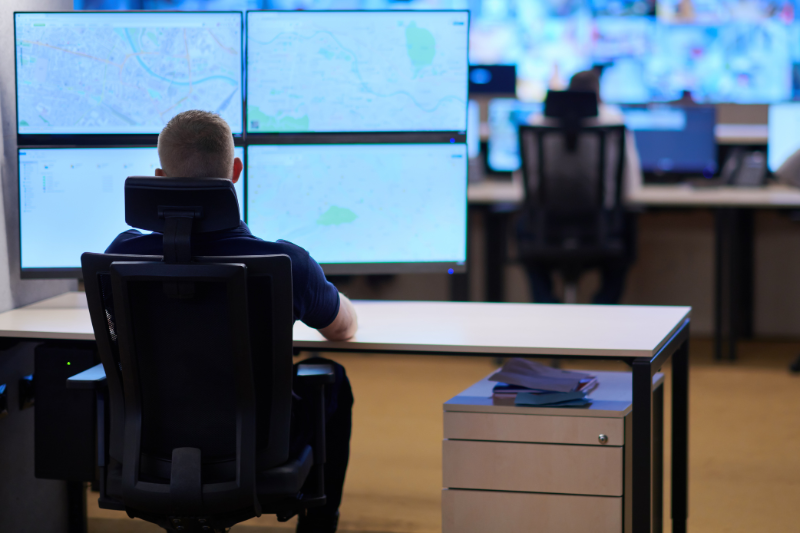 ochrona fizyczna z monitoringiem